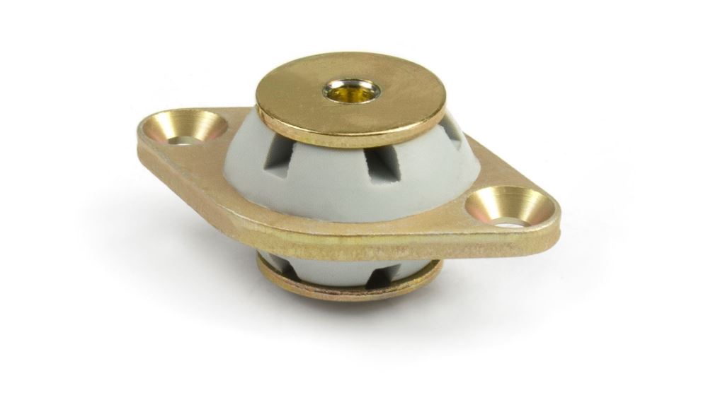 Low-Profile Vibration Isolation Mounts