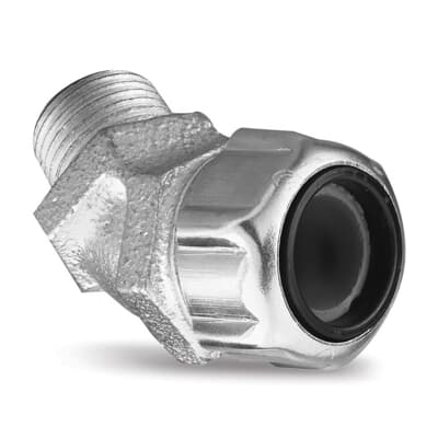 45º Elbow Liquid Tight Conduit Fittings