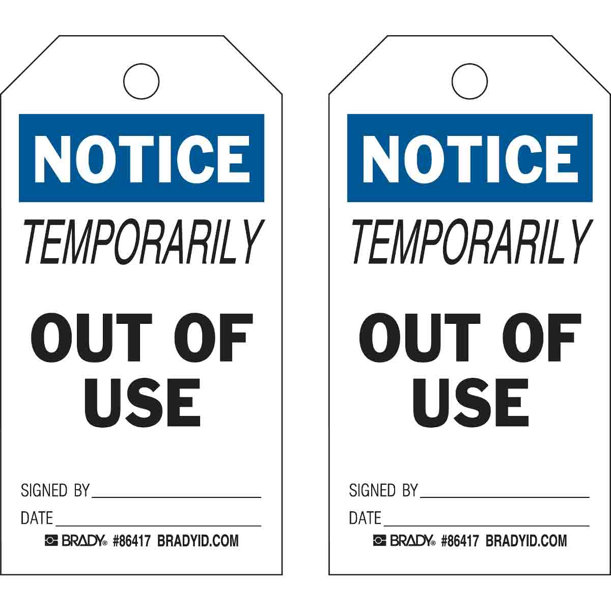 Equipment Tags