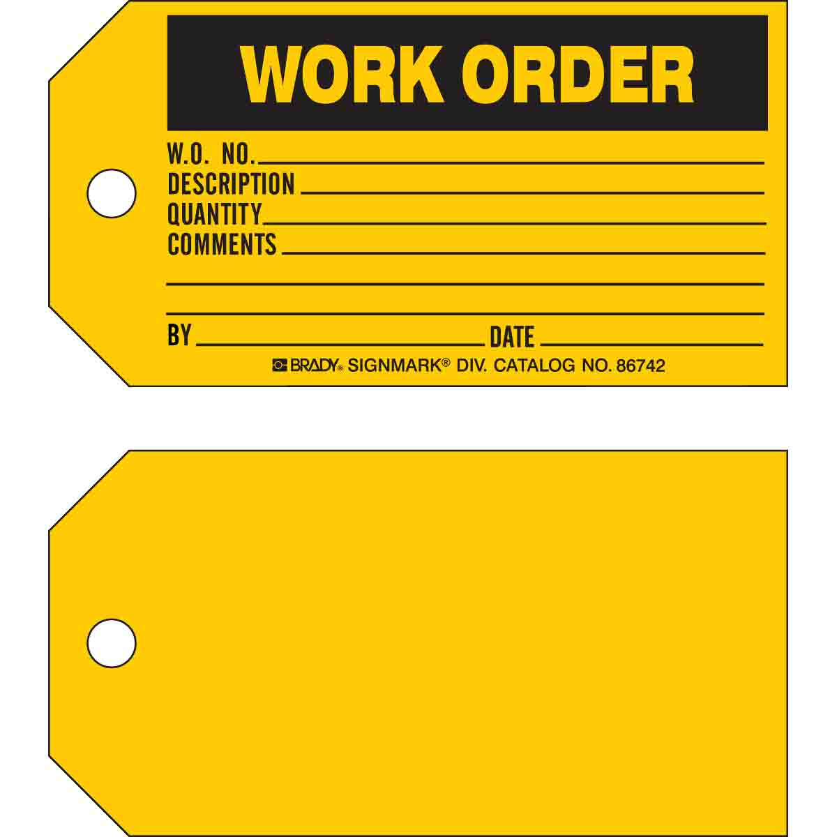 Production & Quality Control Tags
