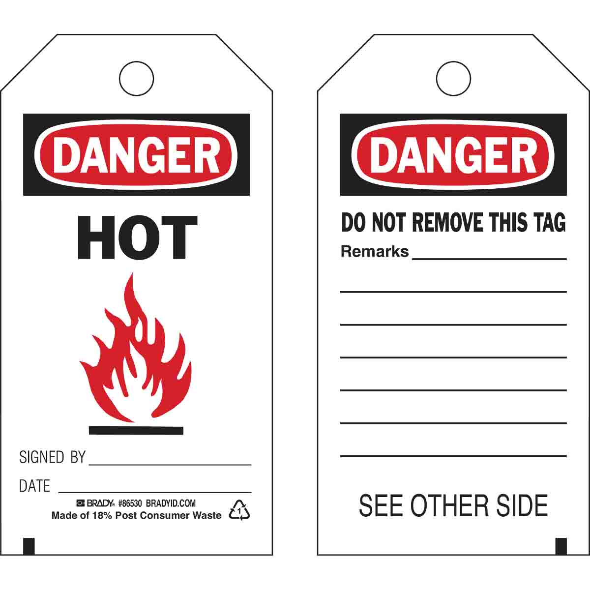 Warning Tags