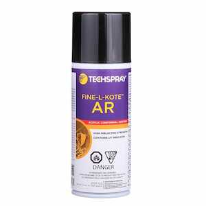 Techspray Fine-L-Kote AR Acrylic Conformal Coating, 12 oz Aerosol
