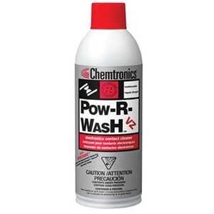 Chemtronics Pow-R-Wash Delta Contact Cleaner, 12 oz, Extra Strength