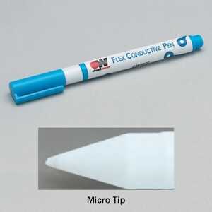 Chemtronics CircuitWorks Conductive Pen, Standard Tip, Silver