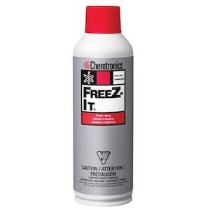 Chemtronics Freeze-It Freeze Spray, 10 oz Aerosol Can, Very Fast Cooling Speed, 12/Case