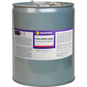 Techspray Fine-L-Kote LED2 Silicone Coating, 5 gal Drum