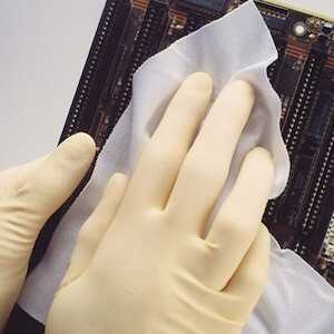 Chemtronics Coventry Poly-Wipes w/ Heat Sealed Edge, 6" L x 9" W, 150/Bag