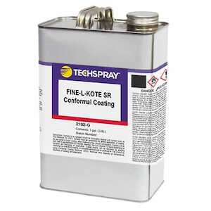 Techspray Fine-L-Kote SR Silicone Conformal Coating, 1 gal Can