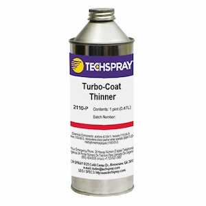 TechSpray Turbo-Coat Thinner,1 pt Can