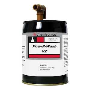 Chemtronics Pow-R-Wash Contact Cleaner VZ, 1 gal, Regular Strength