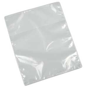 Desco Clear Shop Traveler w/ Extra Pocket, Std Wt,10''X12'', 25/Pack