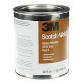 3M Scotch-Weld Epoxy Adhesive 2216, Gray, Part B/A, 1 Quart Kit, 6/Case