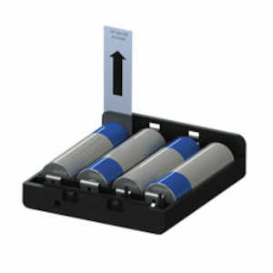 Keystone AA Battery Insulator, Pull Tab, 1000/Roll