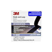 3M Hook & Loop Fastener MP3526N/MP3527N, Black, 1" x 5 yd, 5/Case