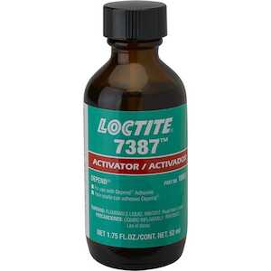 Loctite SF 7387 Adhesive Activator, 1.75 oz Bottle, Brown