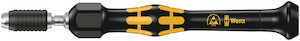 Wera Tools 1430 Kraftform Micro ESD Adjustable Torque Screwdriver (0.02-0.11 Nm), Quick-release Chuck, 0.02-0.06 Nm