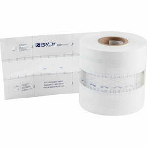 Brady PaintStripe Floor Marking Stencil, 2" x 500', Polypropylene, Continuous Line