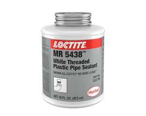 Loctite 5438 Thread Sealant, 16 oz Can, White