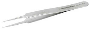 Lindstrom Tools Stainless Steel Micro Precision Tweezers, Anti-Acid Anti-Magnetic Body, 110 mm - 4.33"
