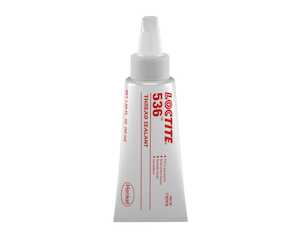 Loctite 536 Thread Sealant, 250 mL Tube, White