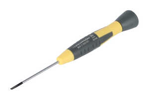 Lindstrom Tools Slotted Screwdriver With ESD Safe Precision Grip 0.25 mm x 1.5 mm x 50 mm