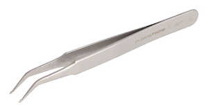 Lindstrom Tools Stainless Steel SMD Tweezers, for Positioning 0.5 mm Cylindrical Devices, 115 mm - 4.53"