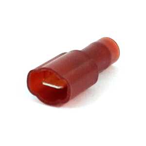 3M Fully Nylon Insulated with Insulation Grip Male Disconnect 71M-187-20-NBL, 22-18 AWG