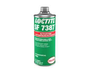 Loctite 7387 Adhesive Activator, 1 qt Can, Brown