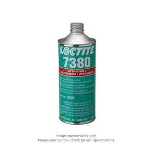 Loctite 7380 Adhesive Activator, 1 L Can, Brown