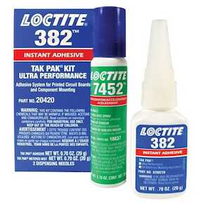 Loctite 382 Instant Adhesive, 20 g Kit, Clear