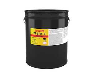 Loctite 3164 Epoxy Adhesive, 5 gal Pail, Amber
