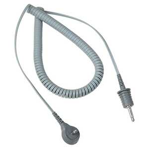 SCS 10' Dual Conductor Coiled Ground Cord