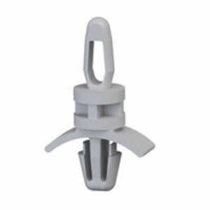 Richco Bayonet-Arrowhead Support, Bottom Locking, .187" L, UL94 V-0, Nylon, Natural, 1000/PK