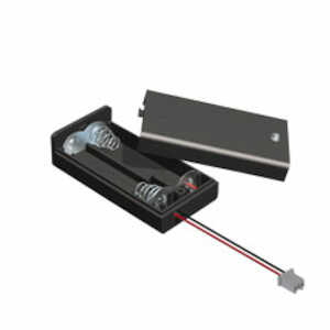 Keystone 2 AA Cell Densi-Pak Battery Holder with PC Connector