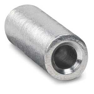 Color-Keyed Cast-Copper Two-Way Reducing Splice Cast Solid Special to 12-4 STR, Tin Plated, Die Color Code Black, 10 Pack