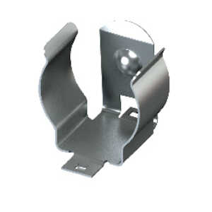 Keystone Battery Clip, 1 A Cell, Surface Mount, 17mm - 19mm Dia.