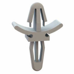 Micro Plastics Bayonet-Arrowhead Support, Locking, .125" L, Nylon, Natural, 1000/PK