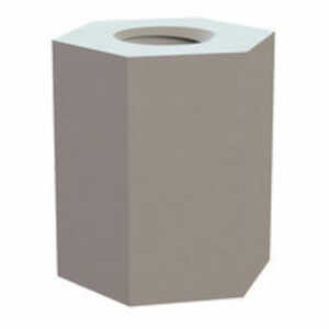 Micro Plastics 1/4" Hex Female Standoff, 4-40 Thread, 5/16" L, Nylon, 1000/Bag