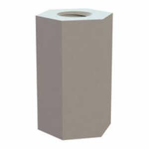 Micro Plastics 1/4" Hex Female Standoff, 4-40 Thread, 7/16" L, Nylon, 1000/Bag