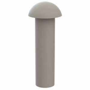 Micro Plastics Solid Rivet, .085" Mounting Hole Dia, .313" L, Acetal, Natural, 1000/Pack