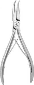 Excelta Plier, 2 Star Medium 60° Bent Nose, Stainless Steel, Cleanroom Safe