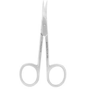 Excelta 17° Curved Short Fine .75" Blade Scissors, Stainless Steel