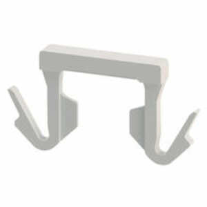 Essentra Split Dart Wire Saddle, .25" Bundle Capacity, Nylon, Natural, 500/Pack