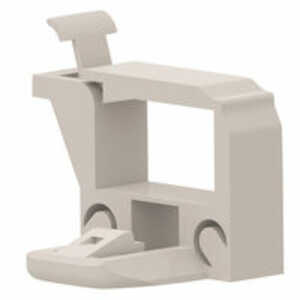 Essentra Edge Wire Saddle, .574" L, .28x .46" Bundle Capacity, Nylon, Natural, 1000/Pack