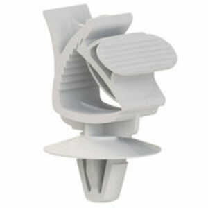 Essentra Arrowhead Mount Cable Clip, .827" L, .33" Bundle Capacity, Nylon, Natural, 500/Pack