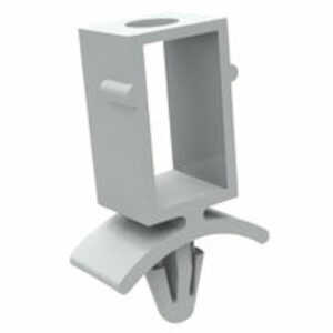 Richco Arrowhead-Rivet PCB Support, Bottom Locking, .429" L, UL94 V-0, Nylon, Natural, 1000/PK