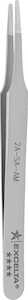 Excelta TealShield/Ergo-Tweeze Tweezer, 4 Star Straight Tapered Flat Point, Anti-Mag. Stainless Steel, Anti-Microbial