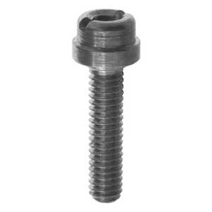 3M M2.5/M2 Stainless Steel Round Jack Screw, Slotted, 10.4 mm L