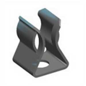 Keystone Surface Mount Fuse Clip with End Stop, .437" H