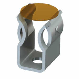 Keystone Surface Mount Fuse Clip with Kapton Tape & End Stop, .288" H, 500/Reel